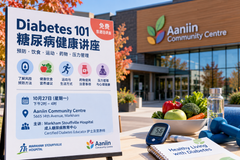 Free Mandarin Diabetes Workshop to Be Held in Markham on October 27