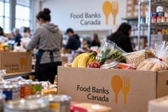 Canada Food Bank Visits Reach Record 2.35 Million in One Month