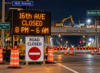 Markham’s 16th Avenue to Close for 10 Hours Tonight, Drivers Must Detour