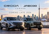 Chery’s Omoda and Jaecoo Launch Canadian Websites, Plan Market Entry in Late 2026