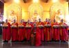 Venerable Dayi Transmits Tiantai Buddhist Lineage to Eight Disciples at Wutai Shan Buddhist Garden in Canada